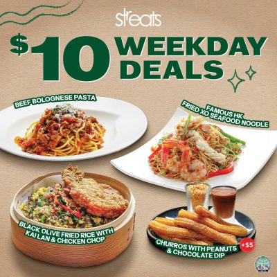 QR Streats $10 Weekday Deals QR Streats $10 Weekday Deals